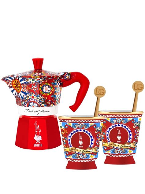 dolce gabbana coffee maker|dolce and gabbana coffee set.